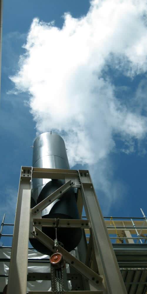 Upward Photo Smoke Stack