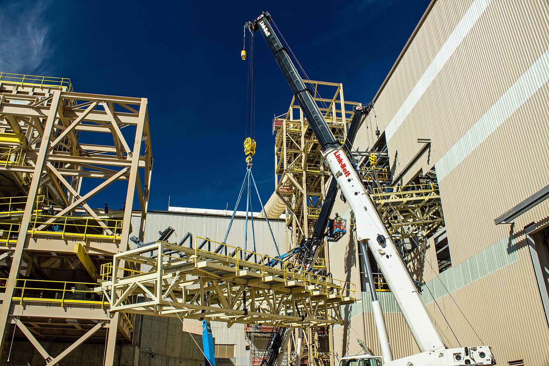 Mill Building Structure Erection