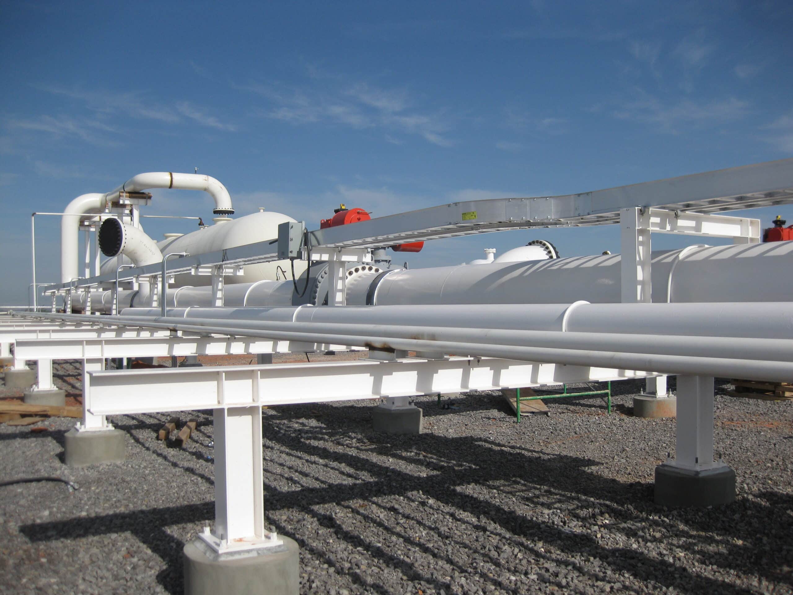 Pipeline and Frame Compressor Station