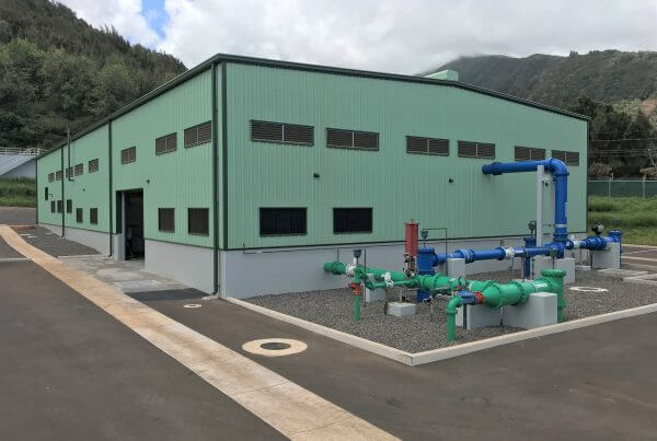 Ioa Water Treatment Building Exterior Hawaii
