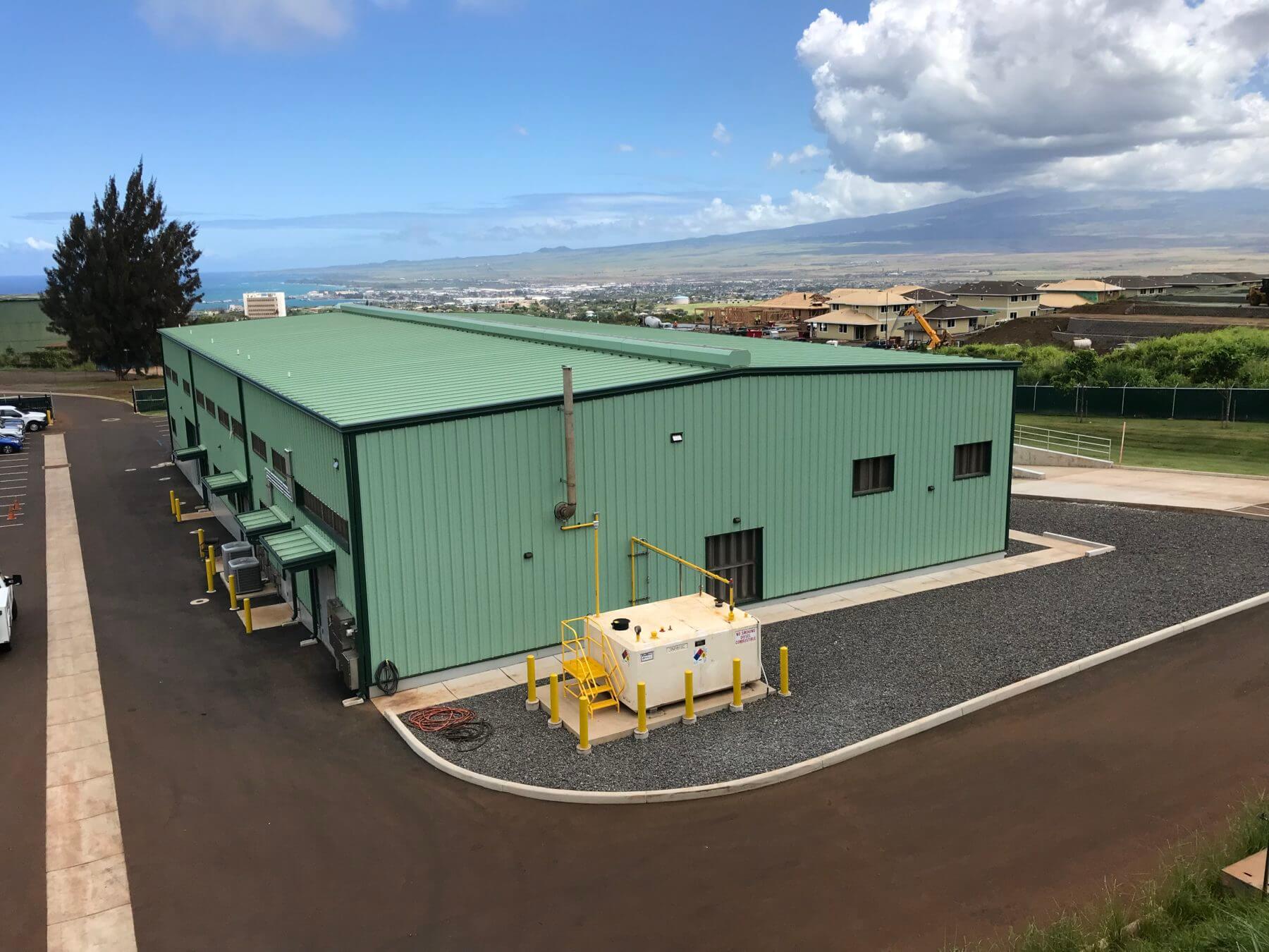 Water Treatment Facility Exterior