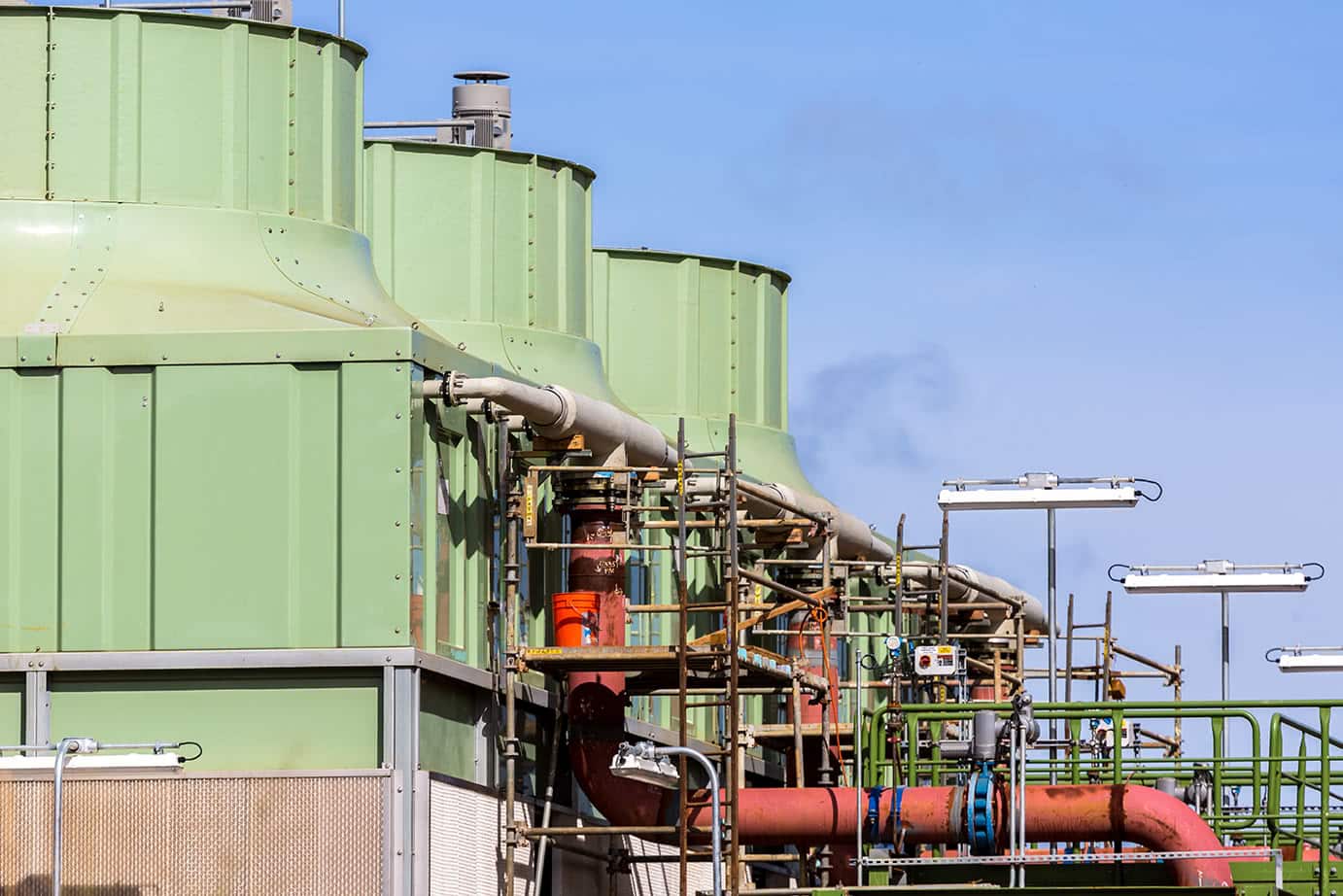 External View Biomass Power Plant