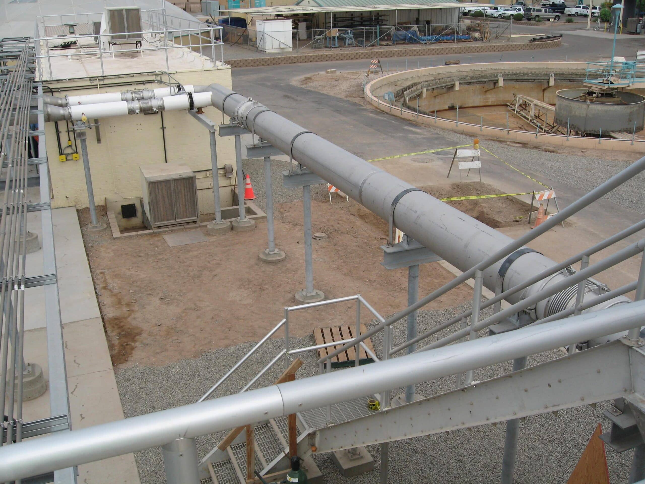 Basin Rehabilitation Aboveground Pipeline