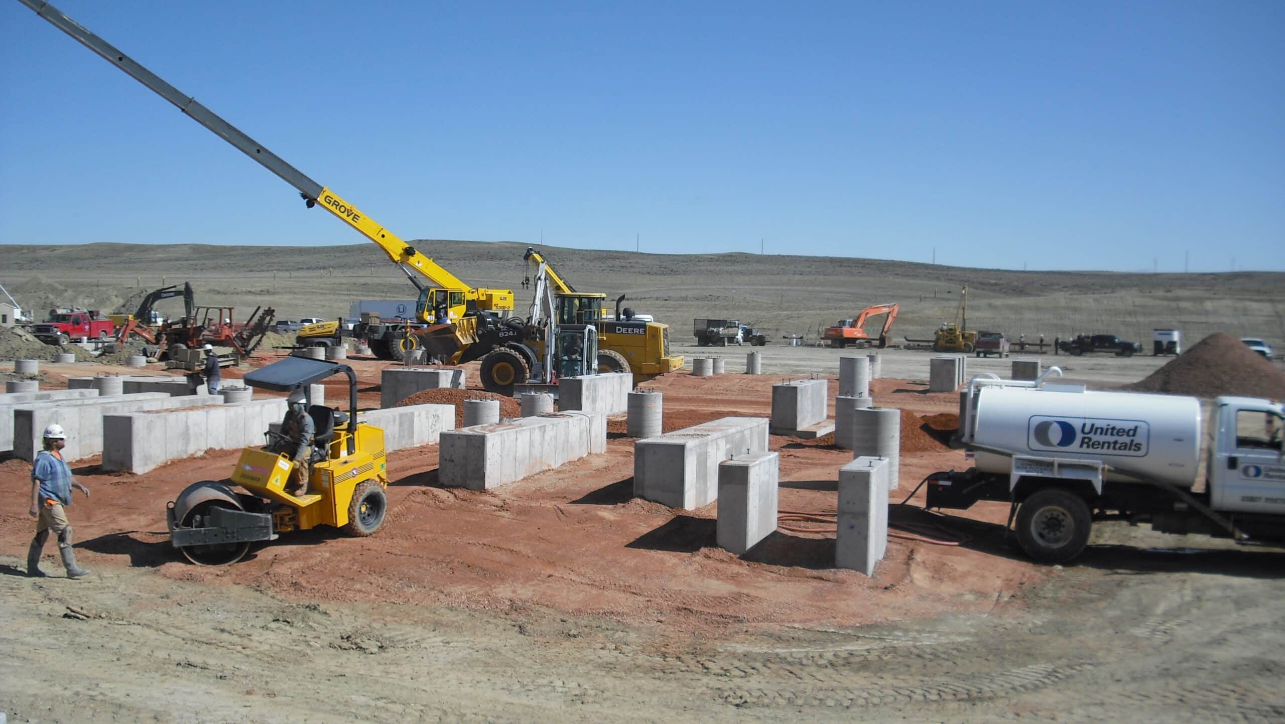 Cement Foundations Bodell Construction Wyoming