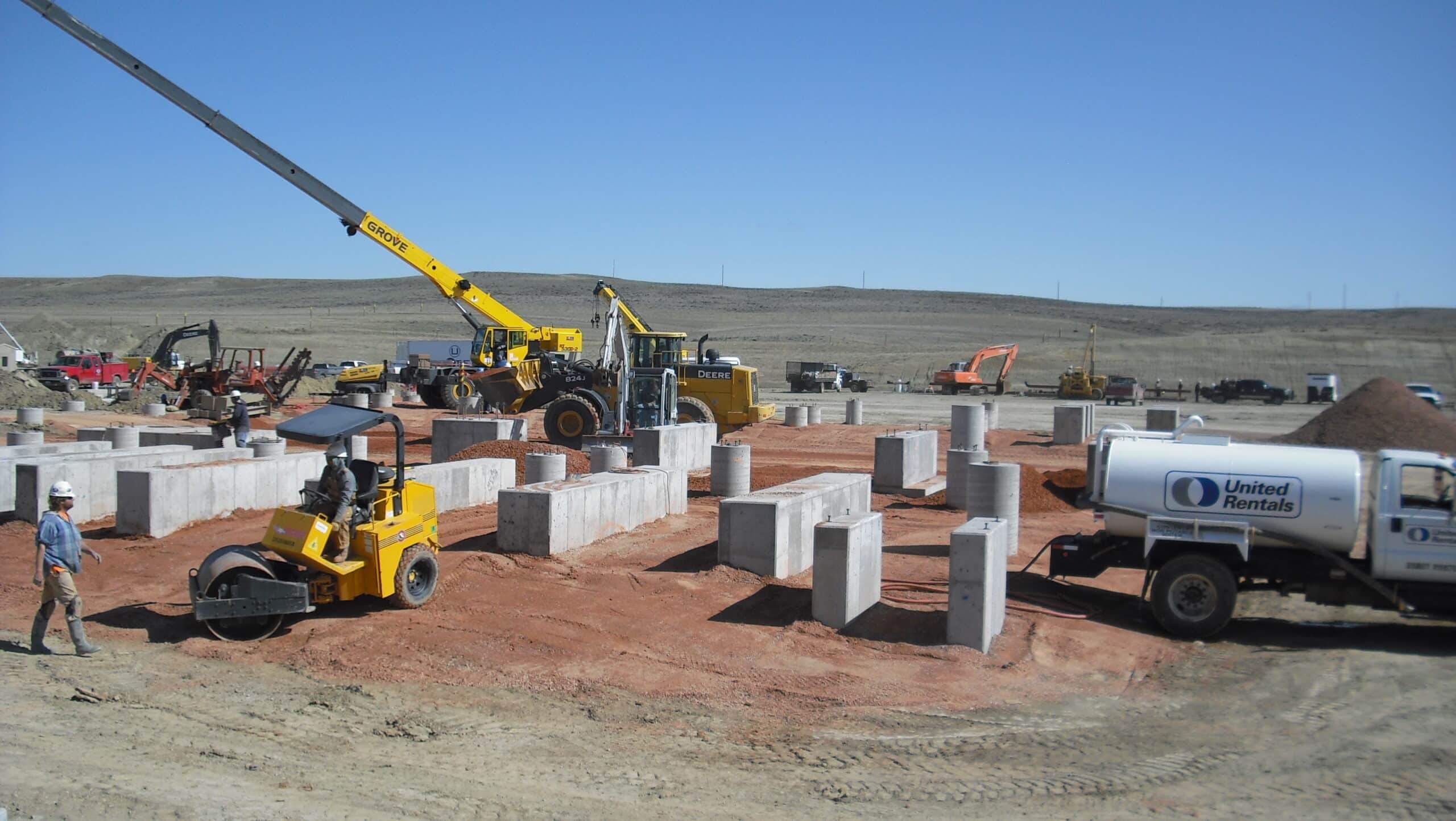 Cement Foundations Bodell Construction Wyoming