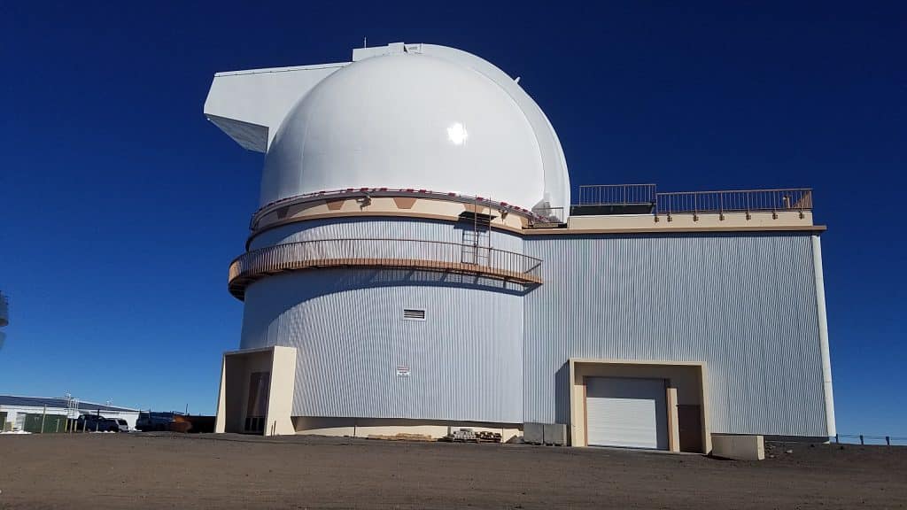 Exterior of 2.2 Meter Telescope