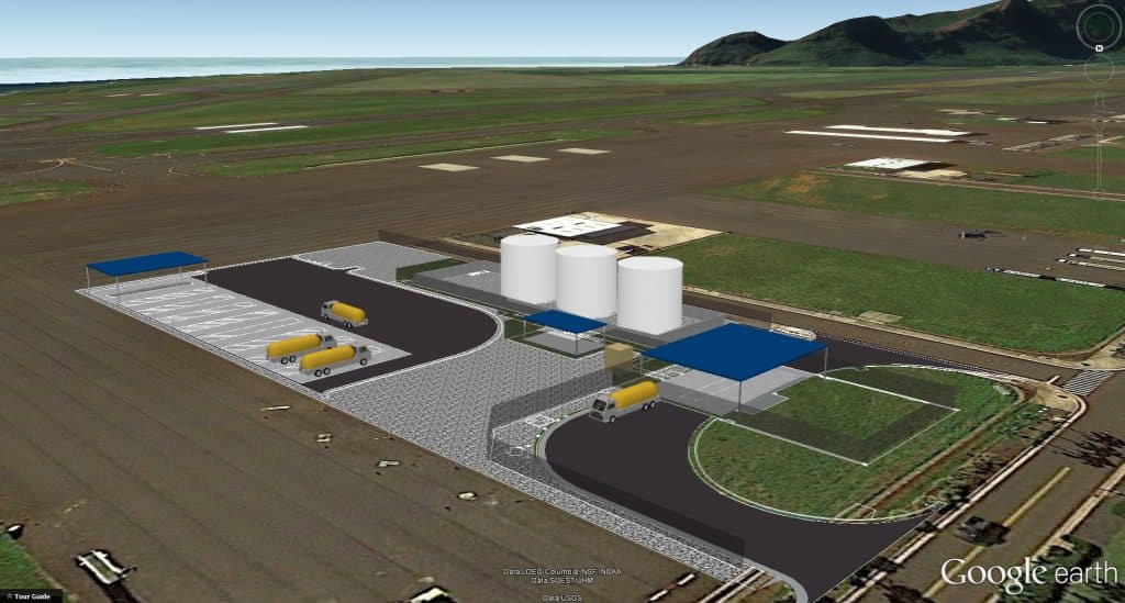 3-D Concept Fuel Farm Facility