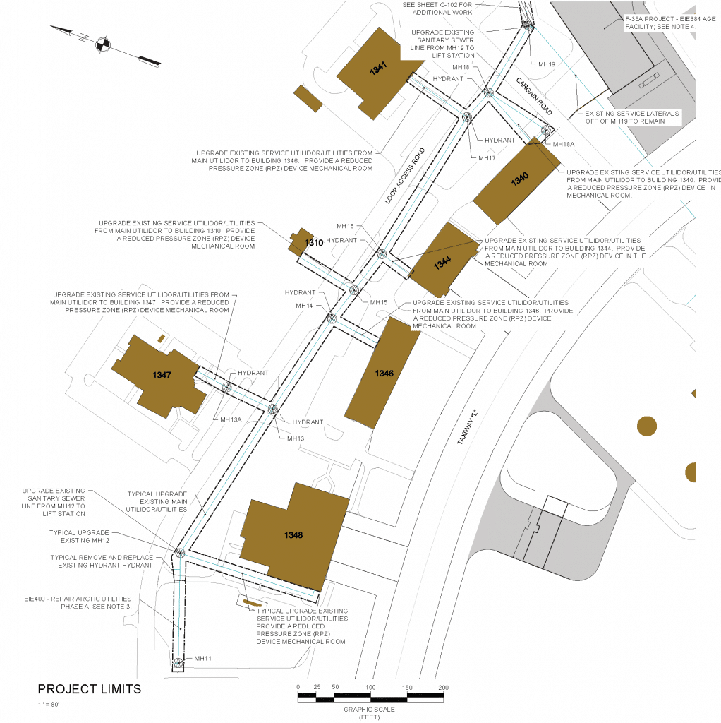 Project Limits Map for Alaska