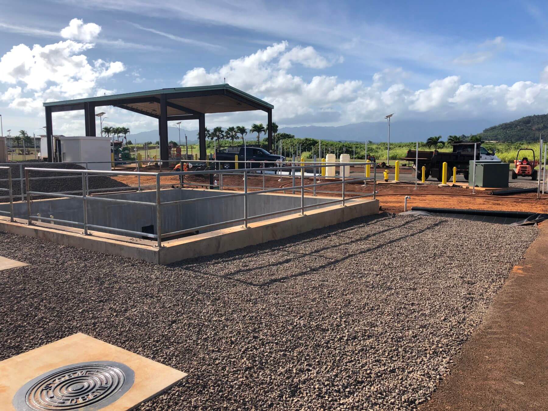 Lihue Airport Fuel Farm Ballards