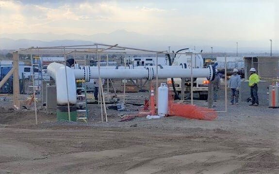 Platte Valley Meter Station Construction