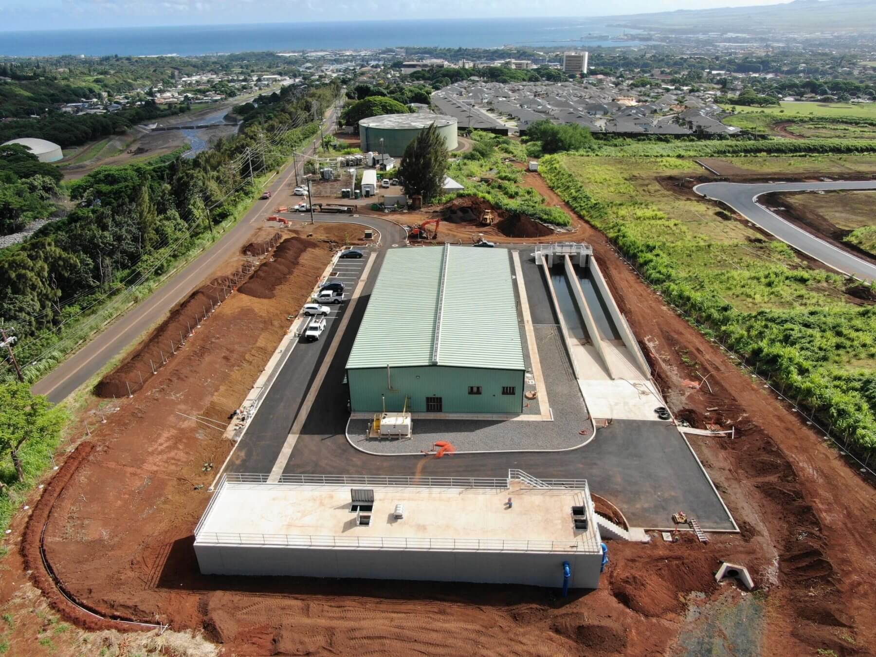 Water Treatment Plant Nearly Finished