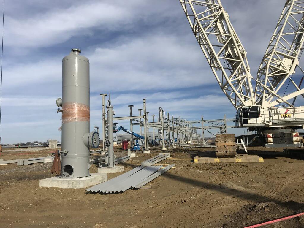 Cryo Processing Plant Oklahoma Project Gas EPC contract for energy industry