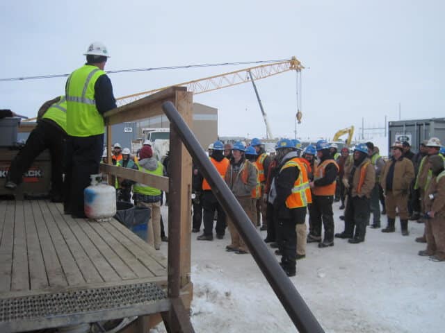 Safety and Site Overview Compressor Station