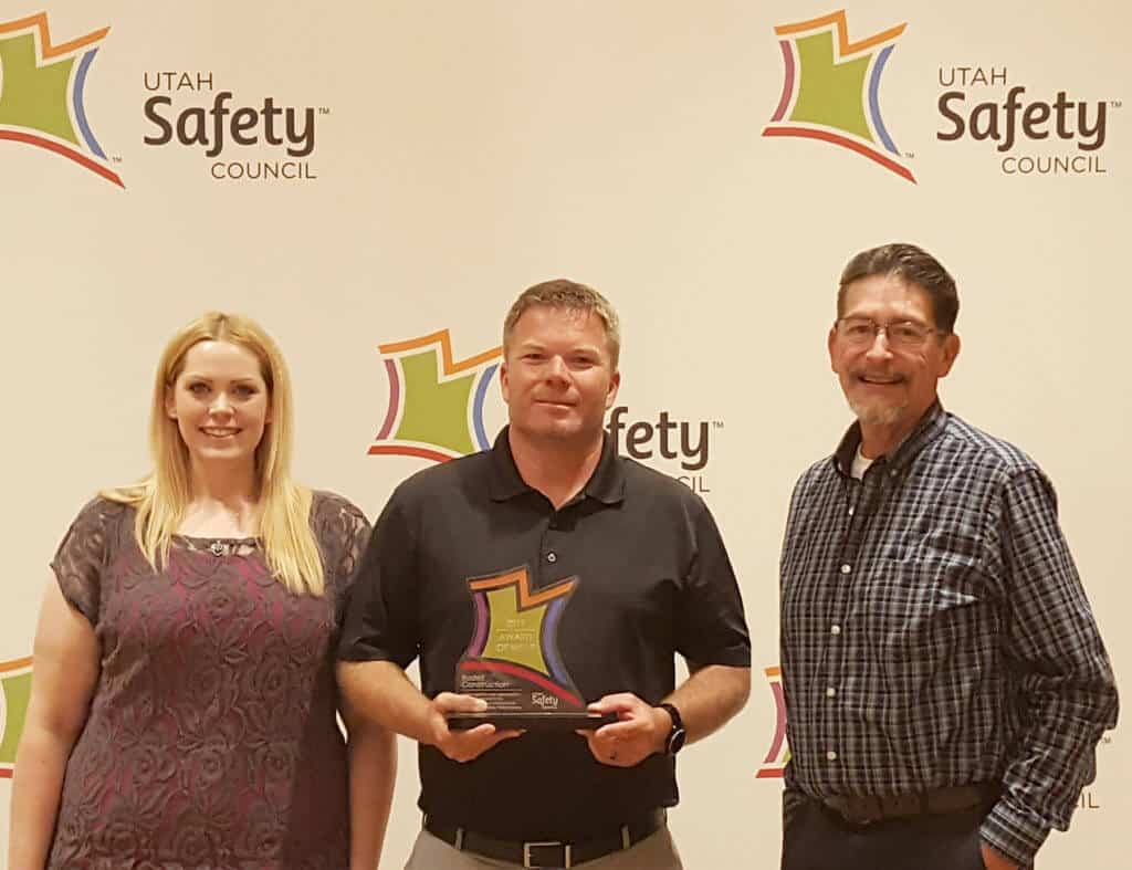 Utah Safety Council Bodell Award